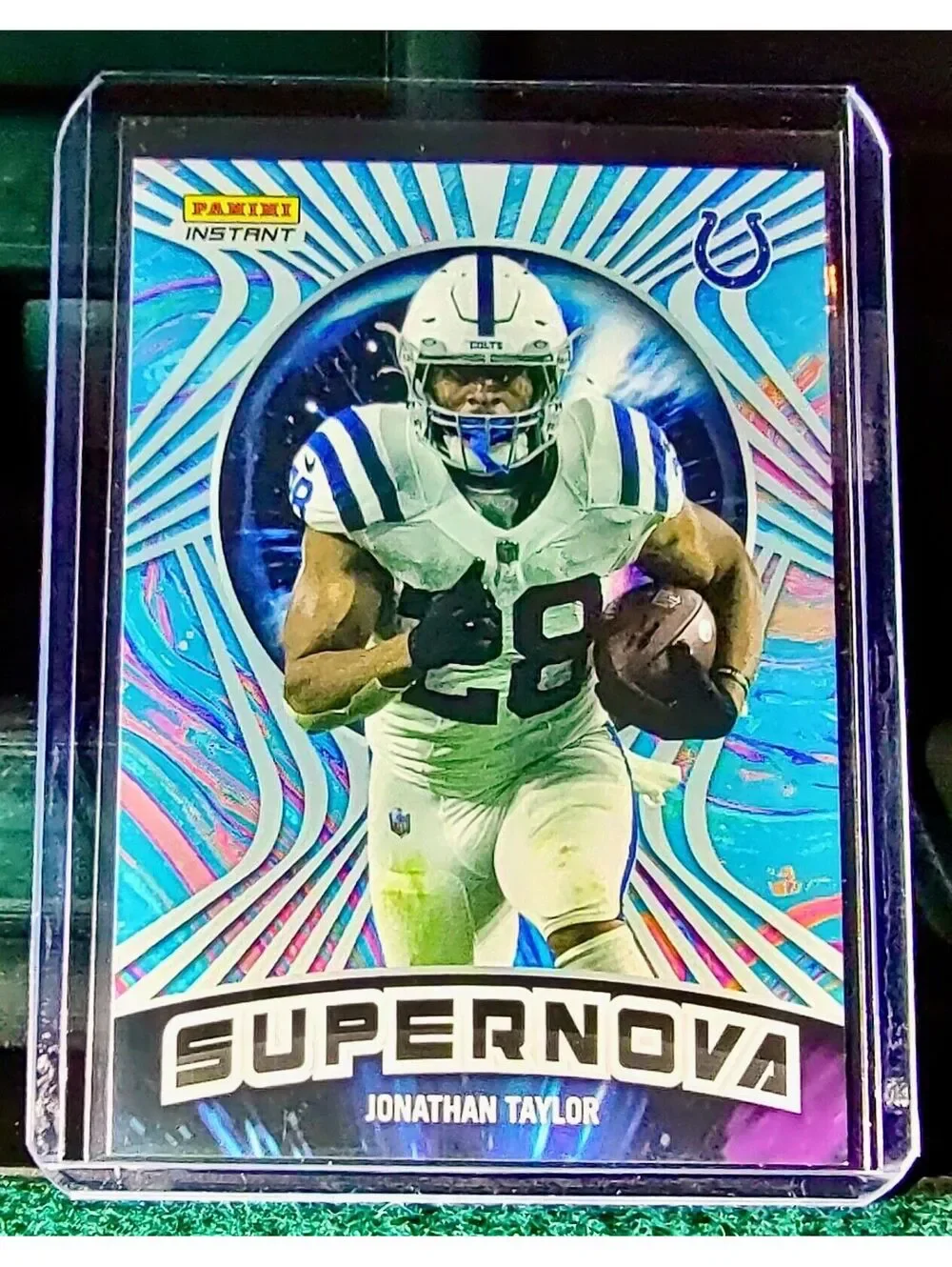 Jonathan Taylor 2022 Panini NFL Instant Supernova #10 Football Card 1/1523